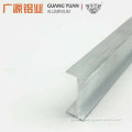 Aluminum Extrusion Angle H Channel Aluminum Extrusion Manufactory